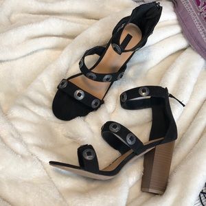 Black heels